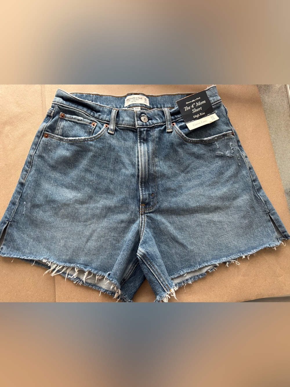 NEW Abercrombie Curve Love Cutoff Shorts